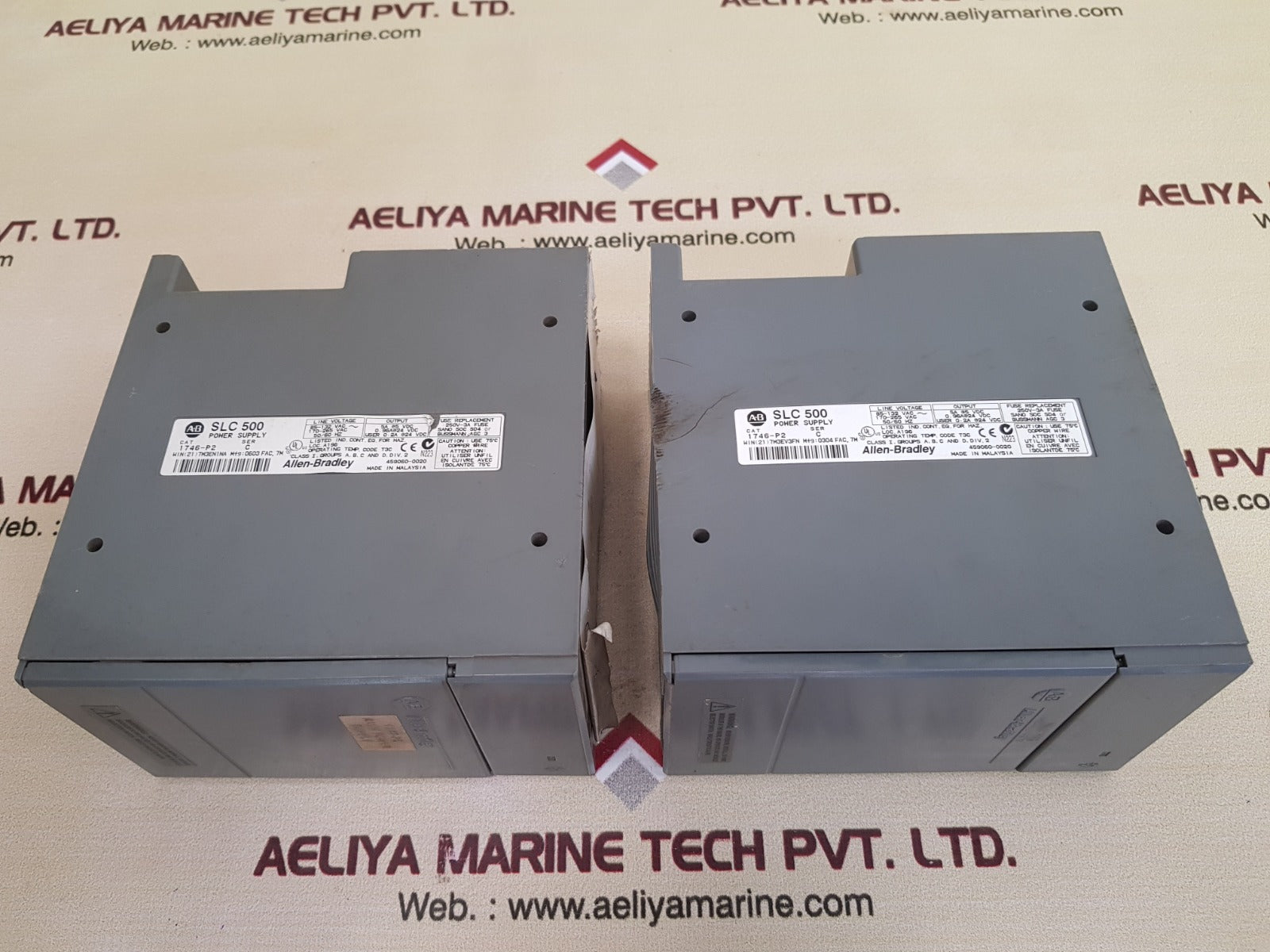 Allen-bradley Slc 500 1746-p2 Ser.C Power Supply