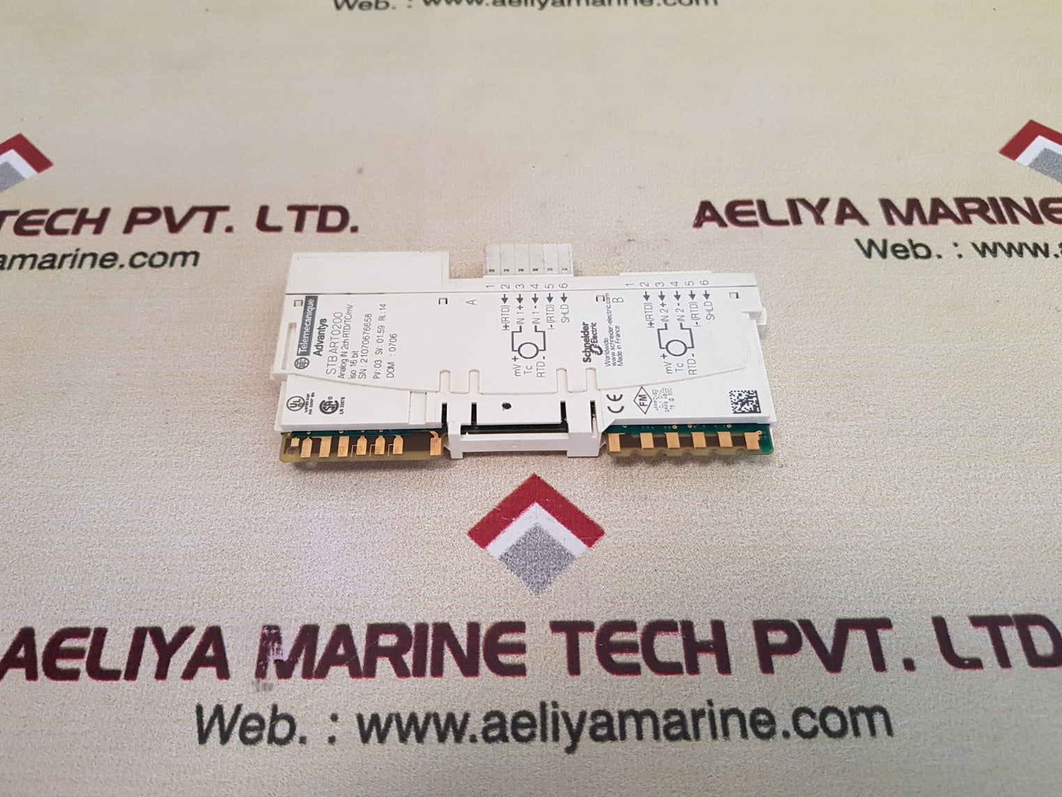 Telemecanique advantys stb art0200 analog input module