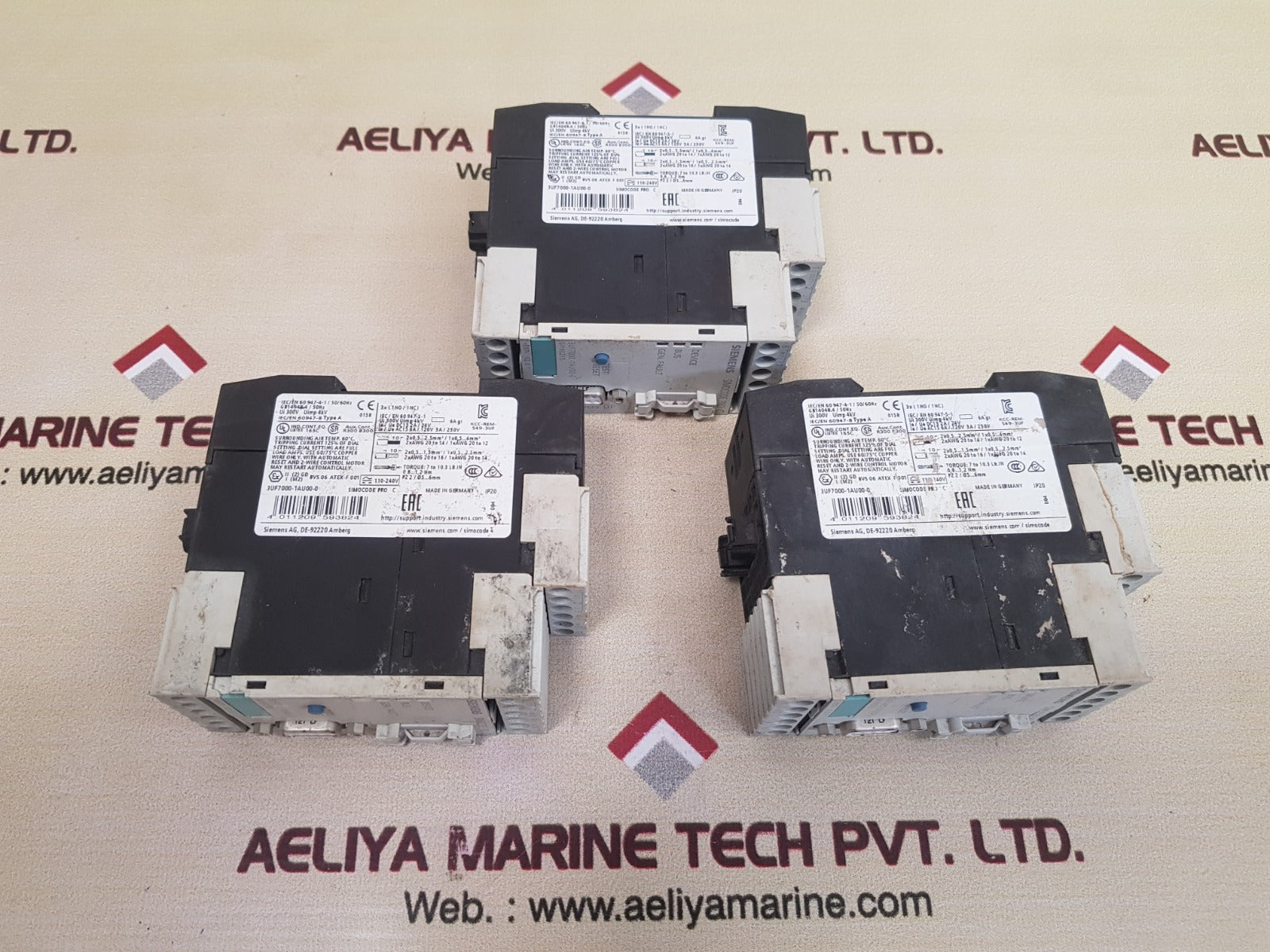 Siemens 3Uf7000-1Au00-0 Simocode Pro C Motor Protection Unit 110-240V