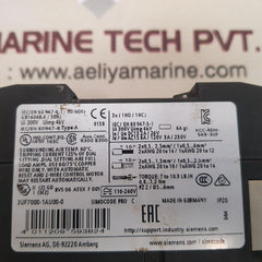 Siemens 3Uf7000-1Au00-0 Simocode Pro C Motor Protection Unit 110-240V