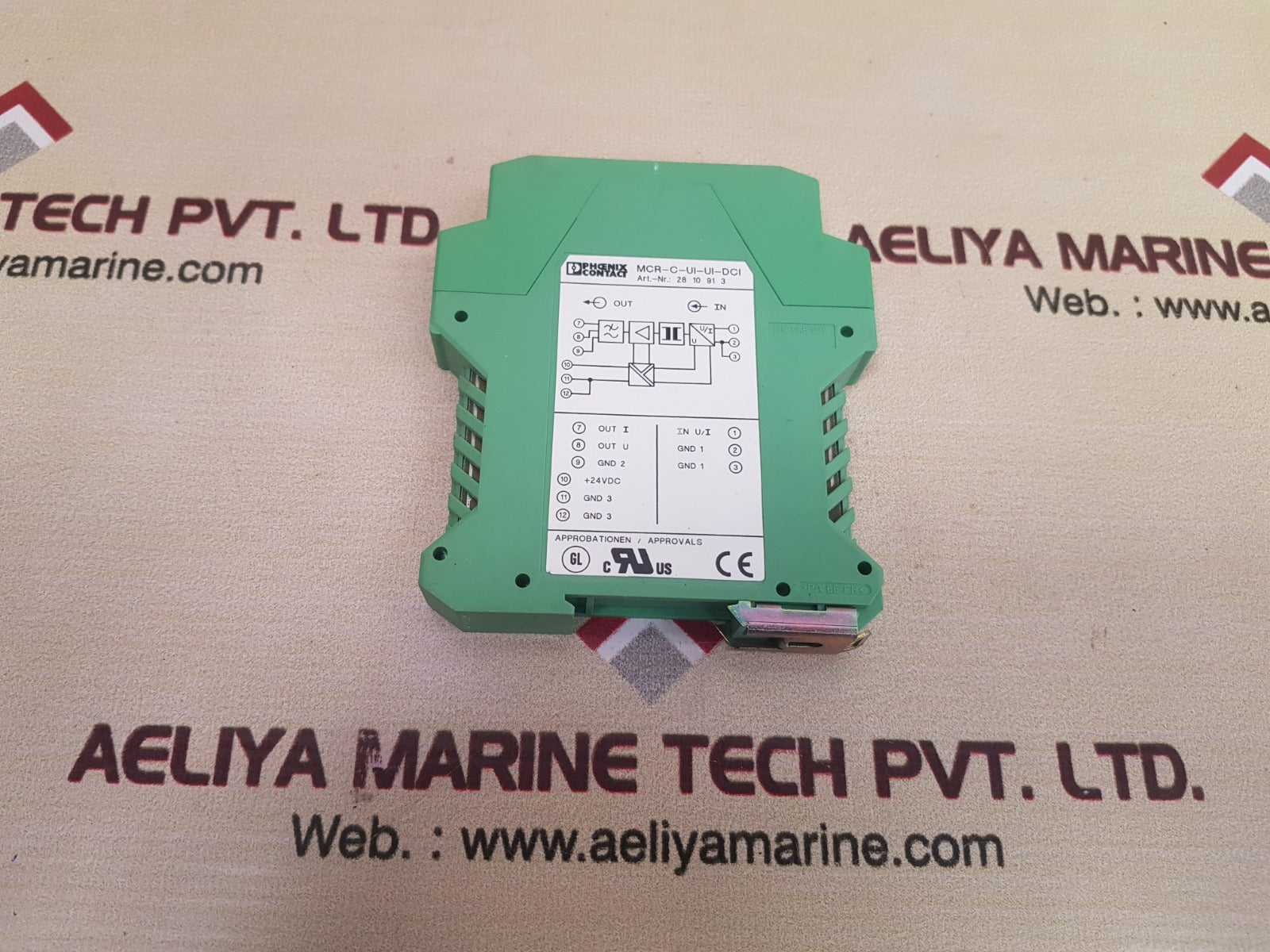 Phoenix Contact Mcr-c-ui-ui-dci Isolating Amplifier Converter Module