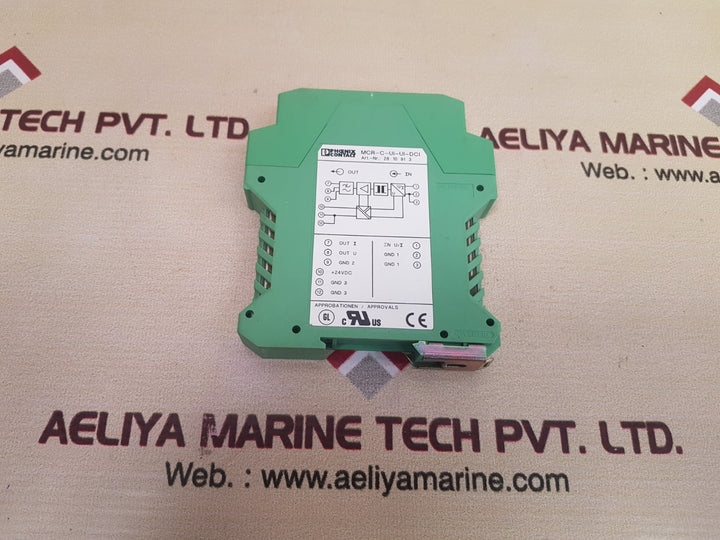 Phoenix Contact Mcr-c-ui-ui-dci Isolating Amplifier Converter Module