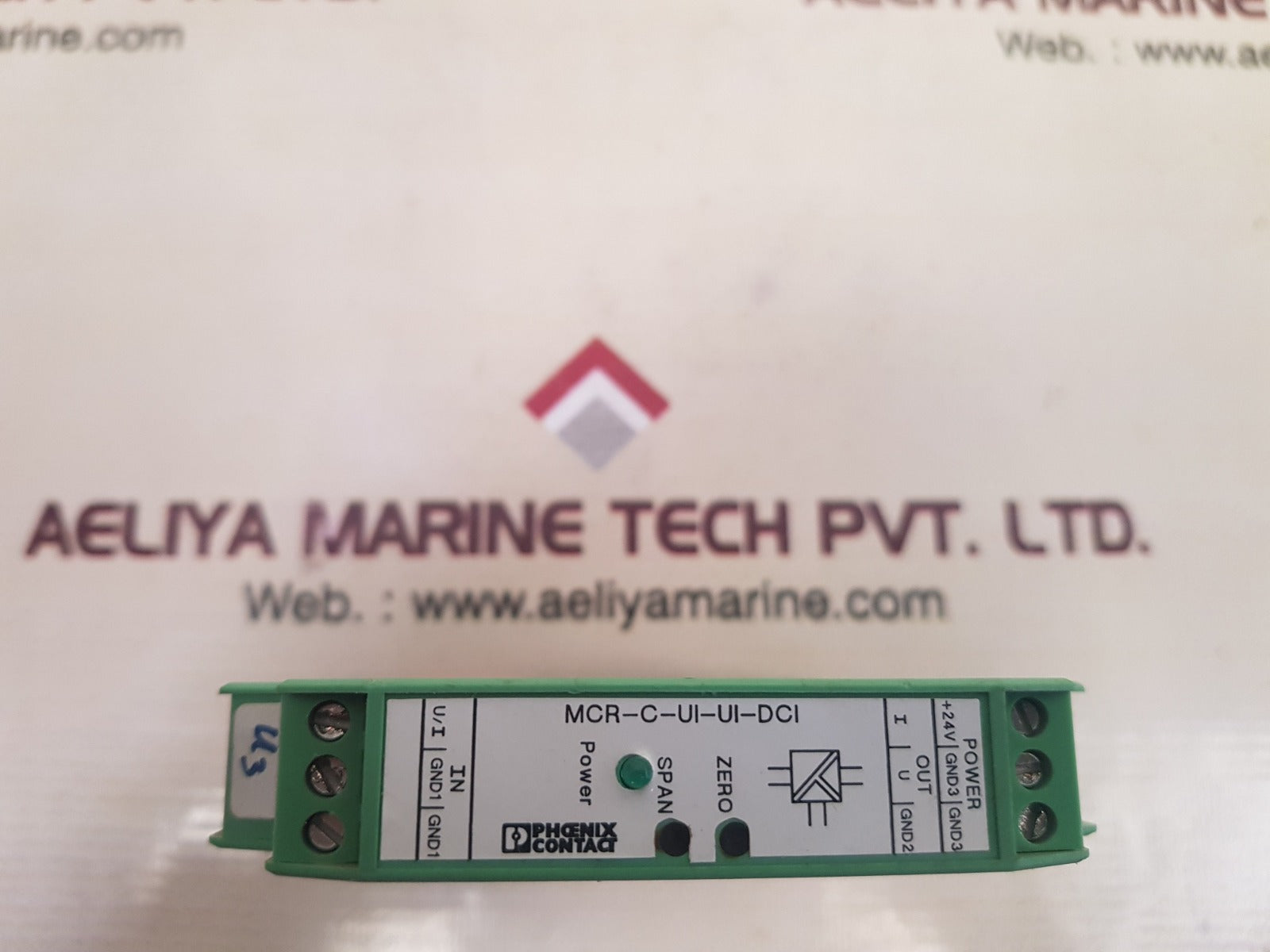 Phoenix Contact Mcr-c-ui-ui-dci Isolating Amplifier Converter Module