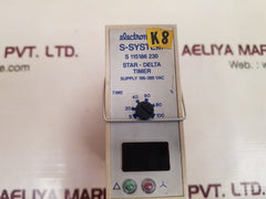 Electromatic S-system S 115186 230 Star-delta Timer With Base