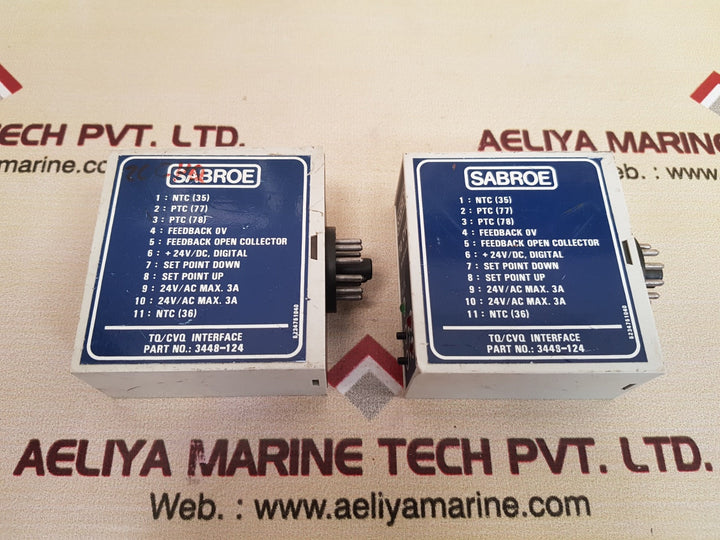 Sabroe 3448-124 Tq/Cvq Interface Without Base