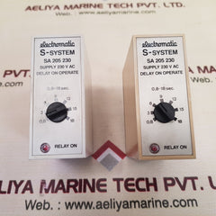 Electromatic s-system sa 205 230 delay on operate 0,8-18 sec