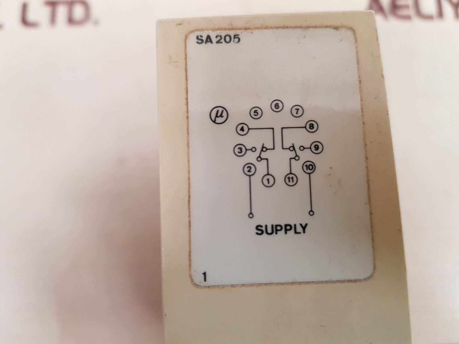 Electromatic s-system sa 205 230 delay on operate 0,8-18 sec