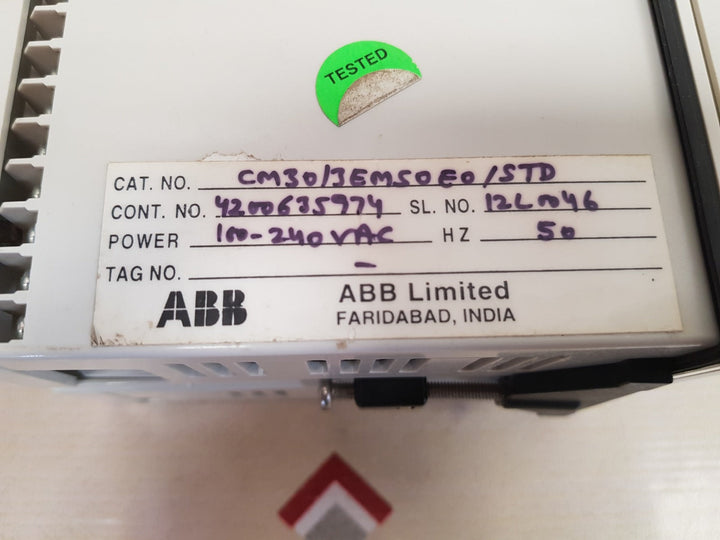 ABB Cm30/3ems0e0/std Control Master Cm30 Controller 100-240v