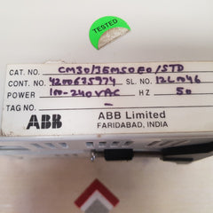 ABB Cm30/3ems0e0/std Control Master Cm30 Controller 100-240v