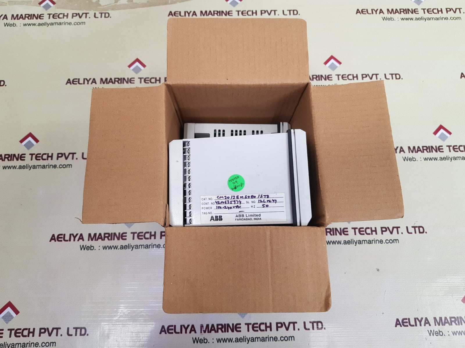 ABB Cm30/3ems0e0/std Control Master Cm30 Controller 100-240v