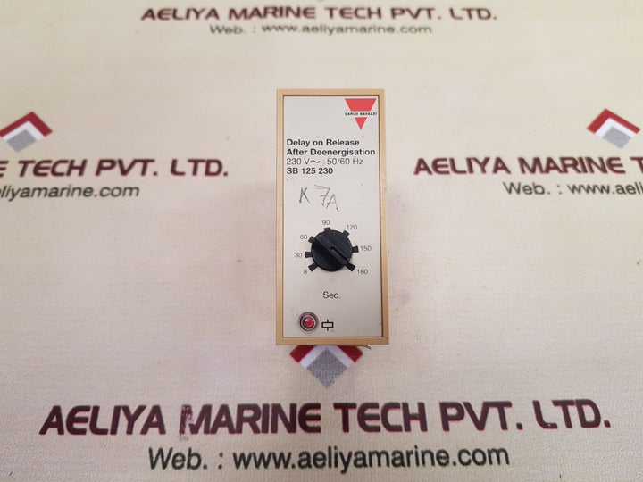 Carlo Gavazzi Sb 125 230 Delay On Release
