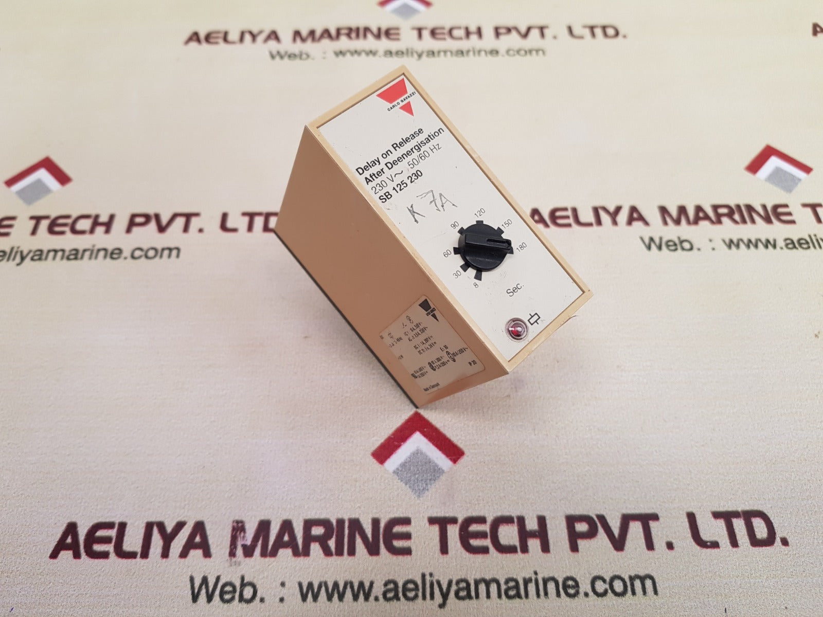 Carlo Gavazzi Sb 125 230 Delay On Release