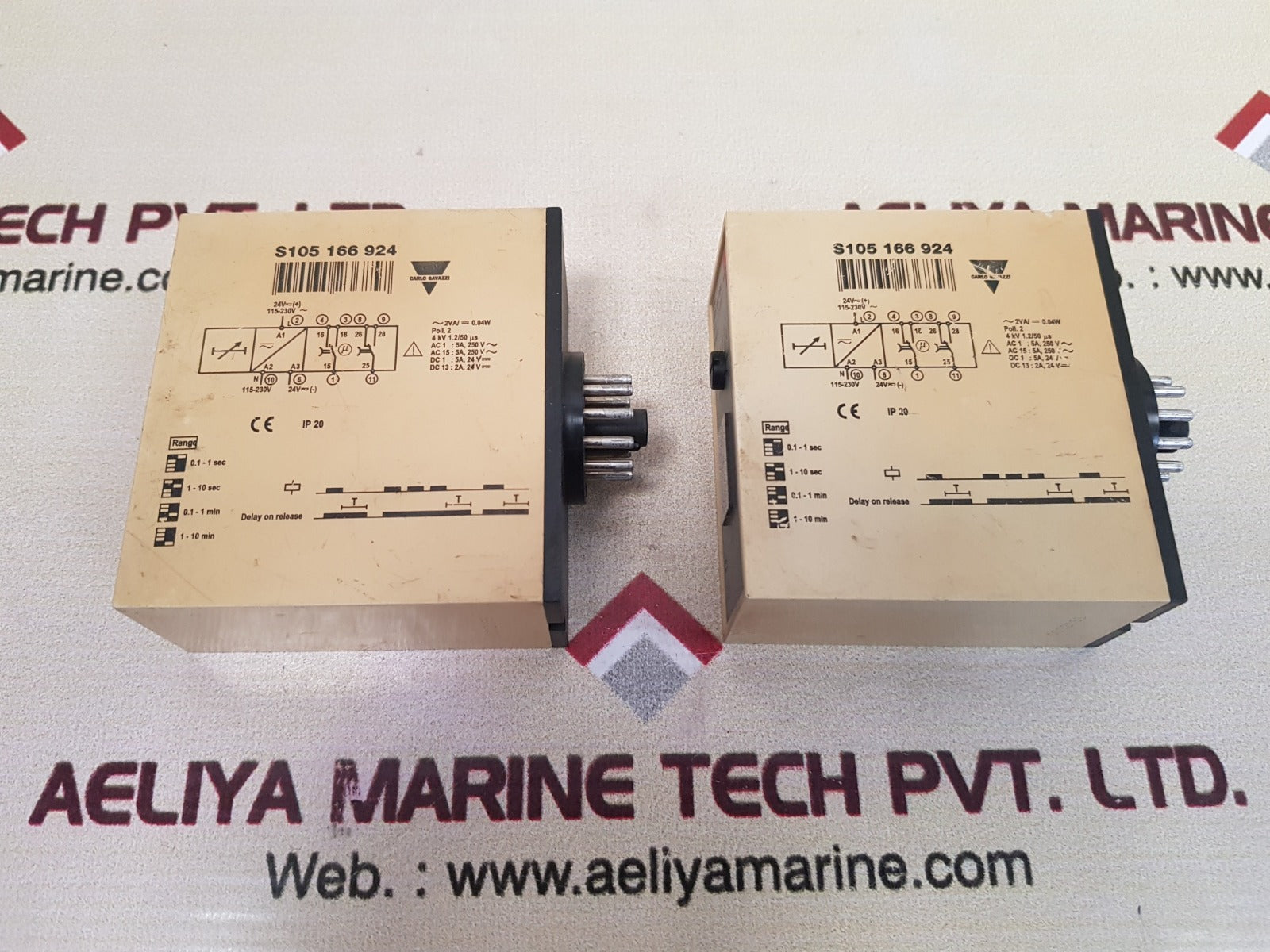Carlo Gavazzi S105 166 924 Timer IP 20 0002055