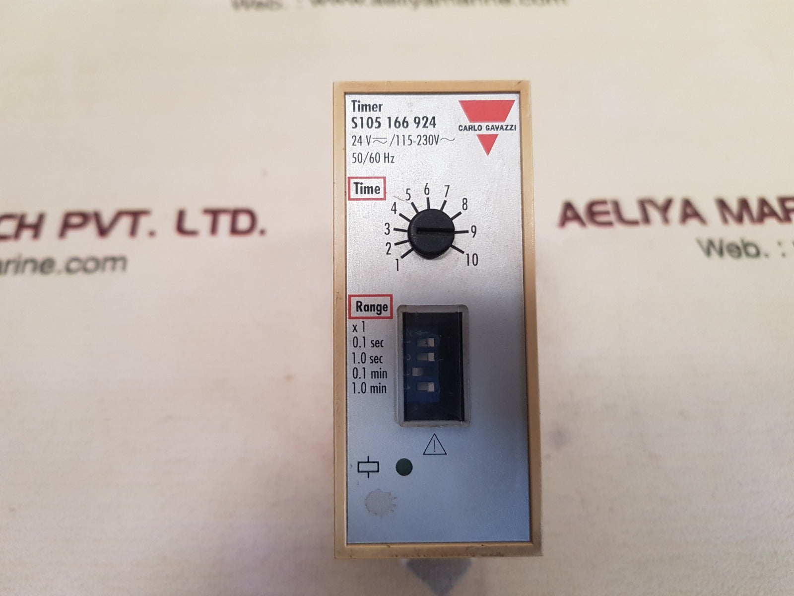 Carlo Gavazzi S105 166 924 Timer IP 20 0002055