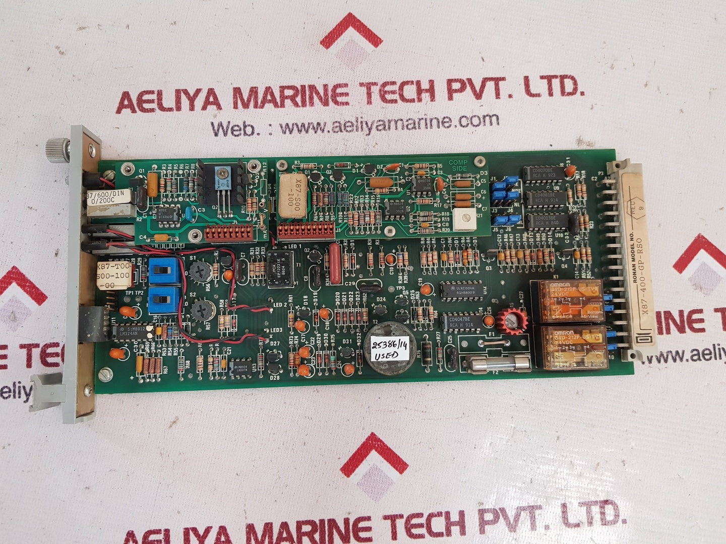 Ronan X87-400-gp-rso Power Supply Board Series X87, 24 4 Dc