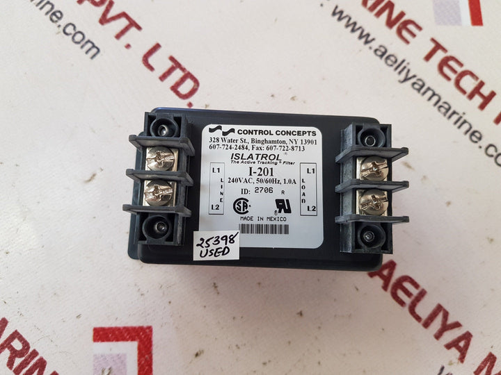 Control concepts i-201 active tracking filter 1.0a
