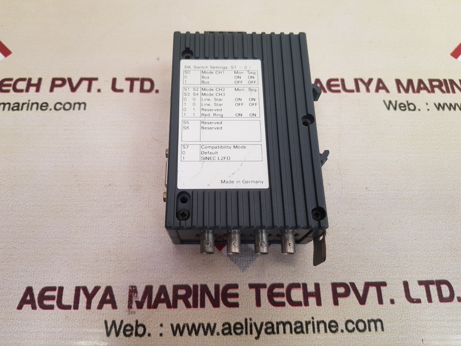 Siemens Simatic Net Profibus Olm/G12 6Gk1 502-3Cb10 Interface Module 24Vdc 200Ma