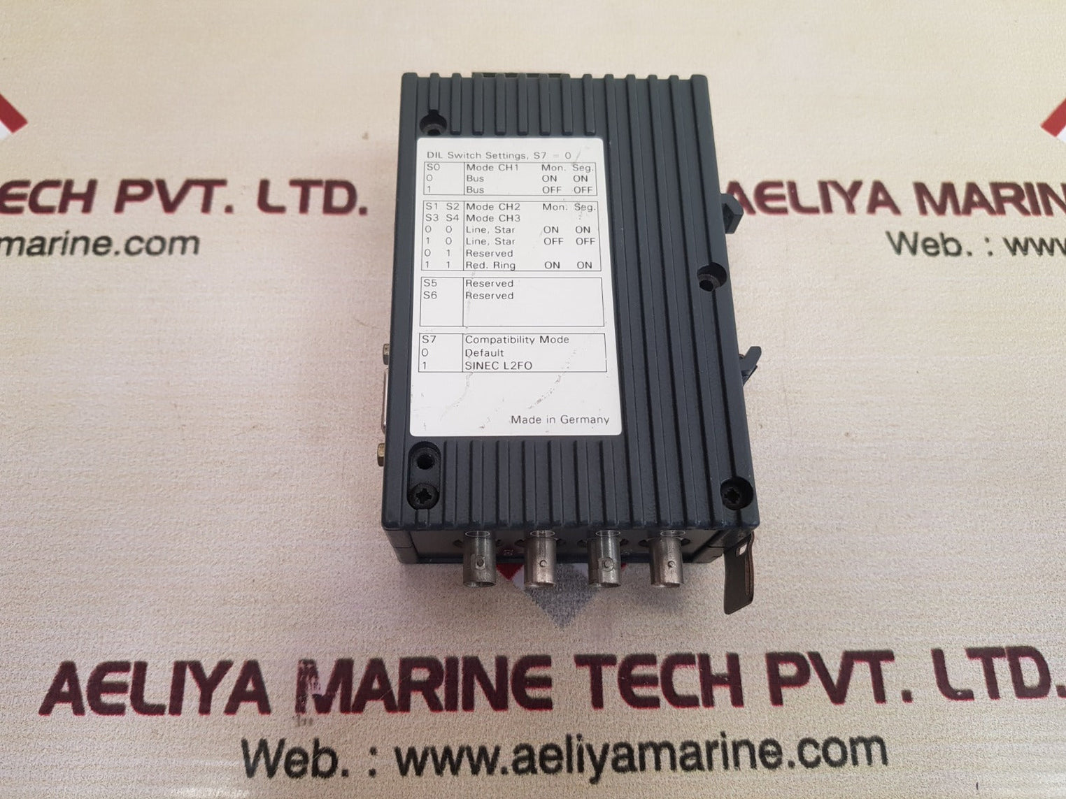Siemens Simatic Net Profibus Olm/G12 6Gk1 502-3Cb10 Interface Module 24Vdc 200Ma