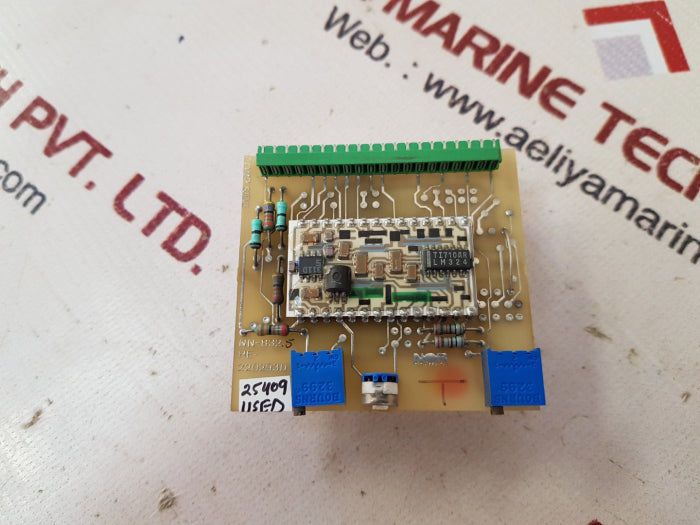 Norcontrol Nn-832.5 Analog Input Adaptor Pcb Card He-220293D