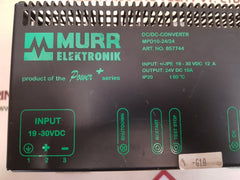 Murr elektronik mpd10-24/24 dc/dc-converter 857744
