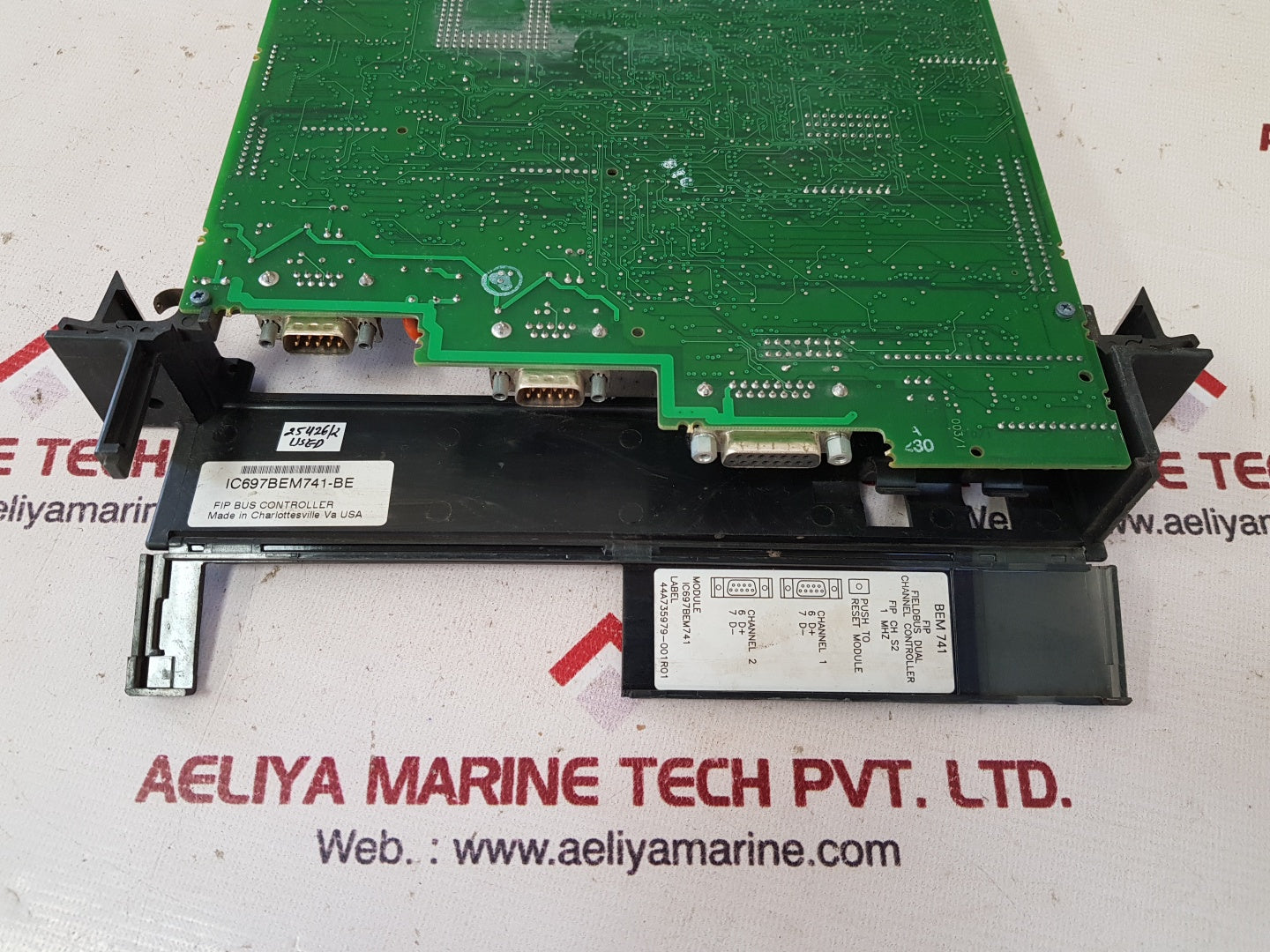 Ge Fanuc Ic697bem741-be Fip Bus Controller