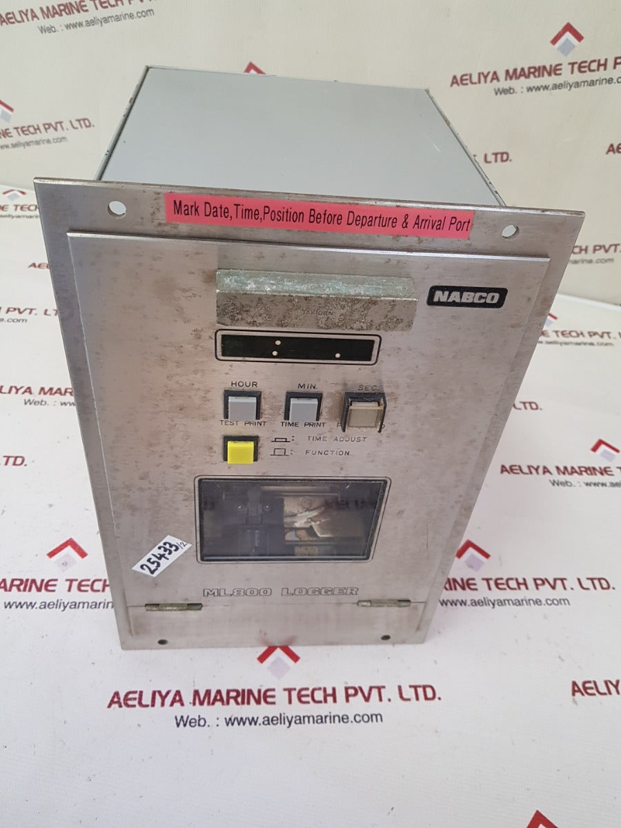 Nabco Ml800 Telegraph Logger Printer