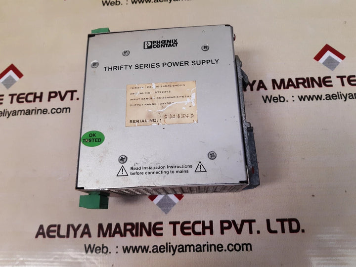 Phoenix Contact Ps-100-240Ac/24Dc/5 Thrifty Series Power Supply Module 5792372