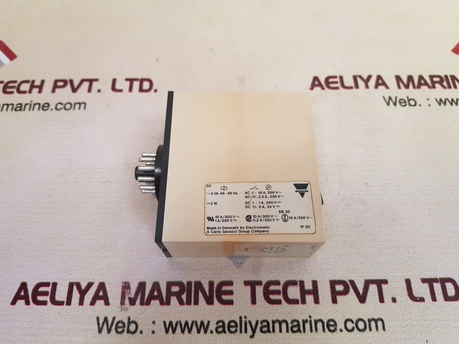 Electromatic Sb 125 230 Delay On Release Time Relay