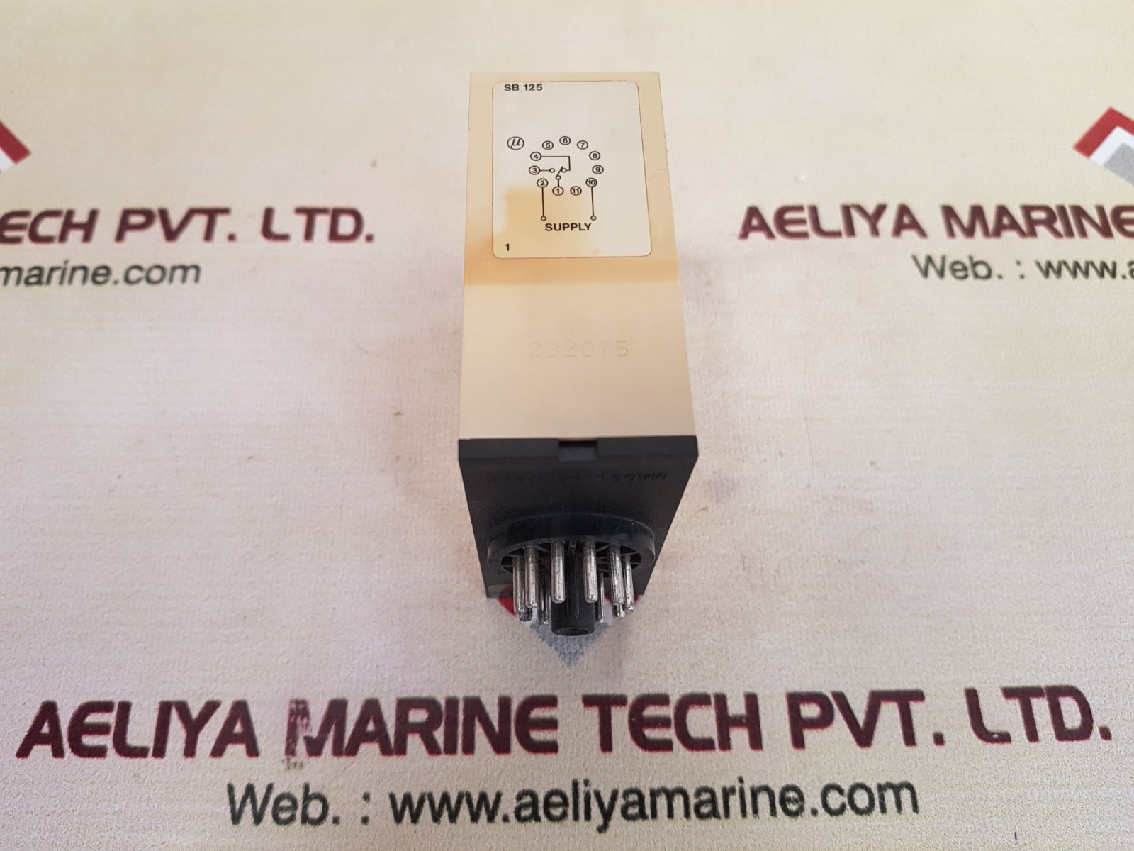 Electromatic Sb 125 230 Delay On Release Time Relay