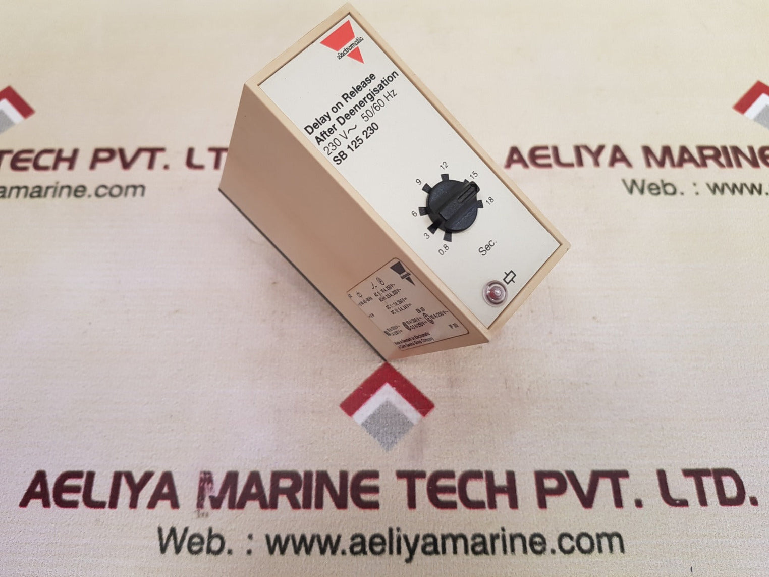 Electromatic SB 125 230 Delay On Release Time Relay