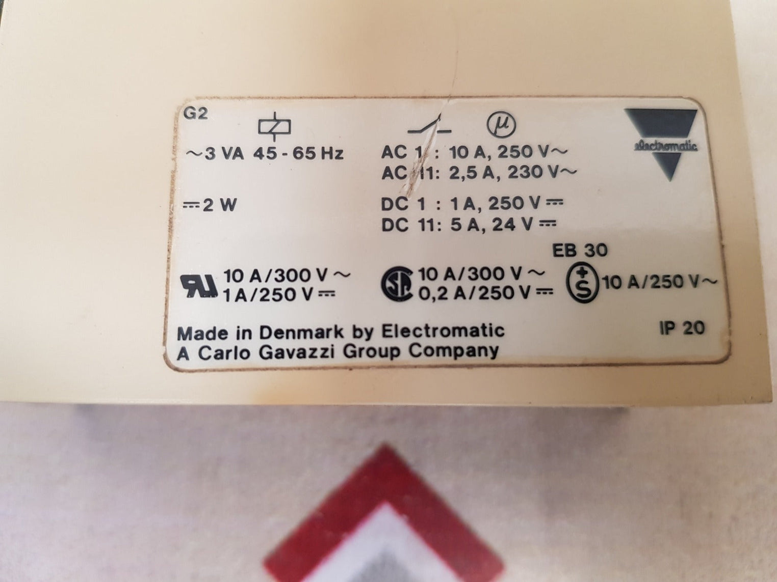 Electromatic SB 125 230 Delay On Release Time Relay