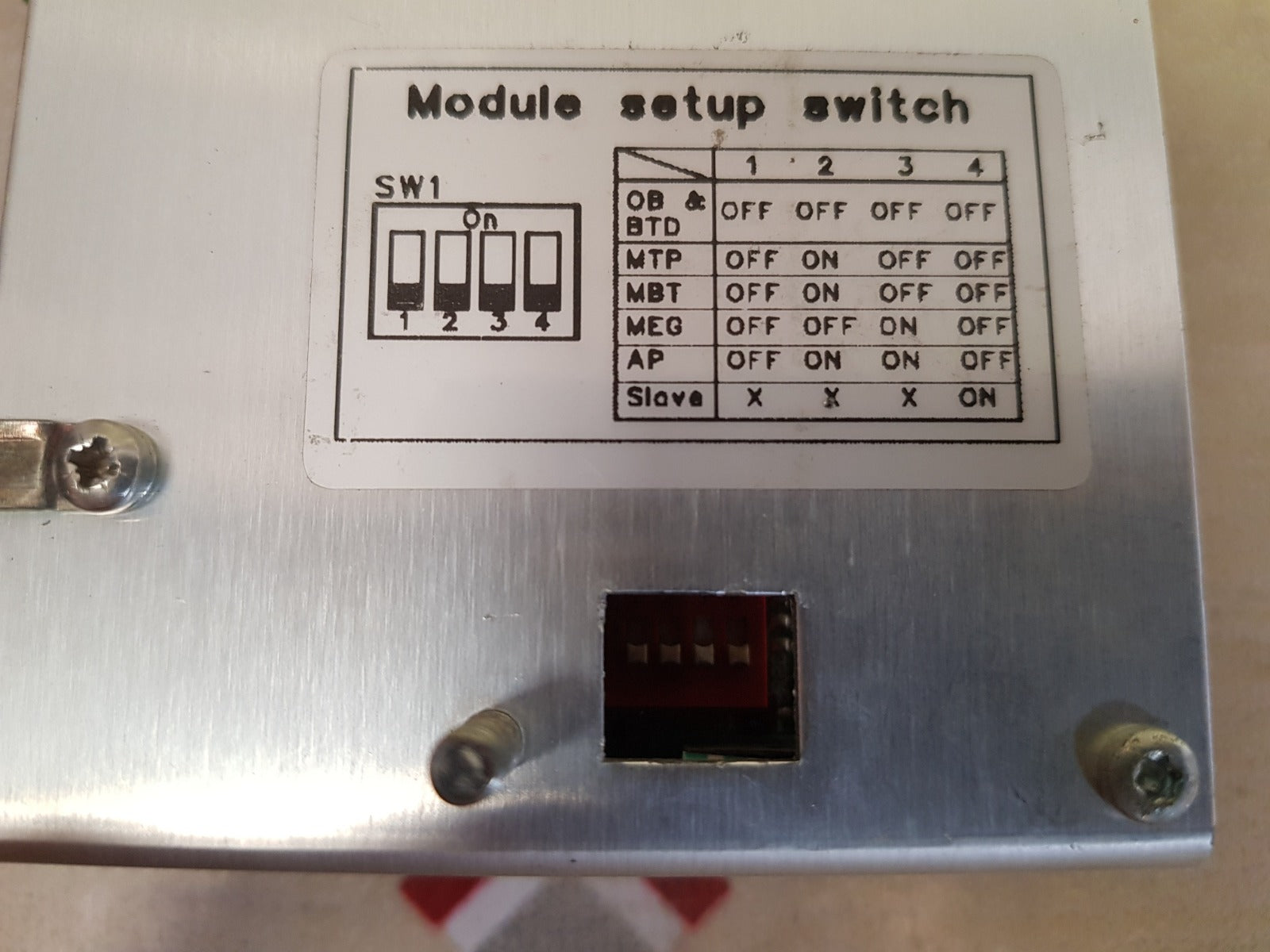 Man B&W 3171197-4 Hmi Panel Controller Indicator Rev.1.6