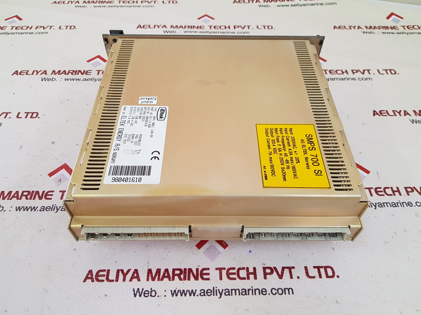 Eltek smps 700si power supply 241113.030, 110v/6a