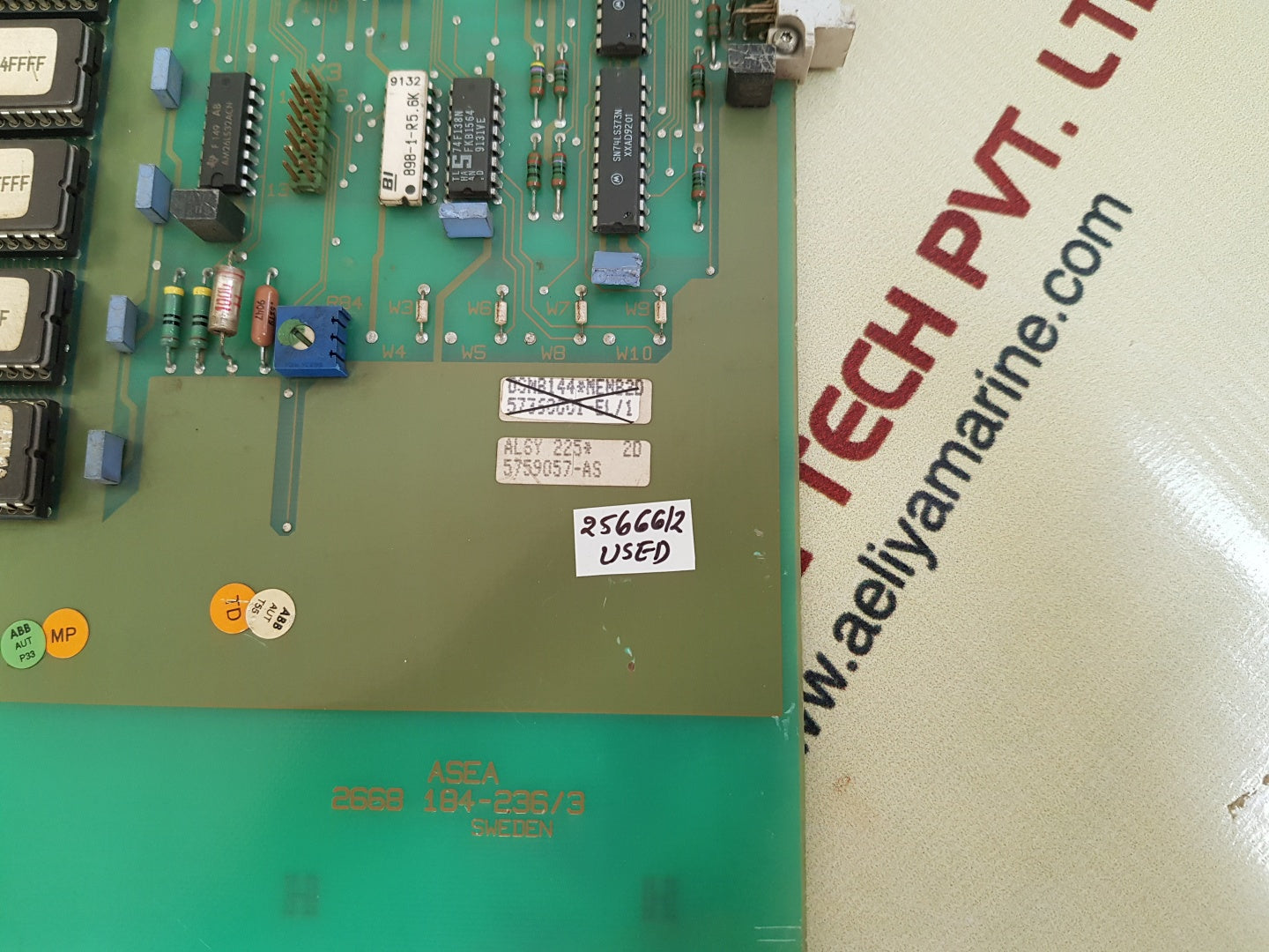 Asea 2668 184-236/3 Memory Pcb Card Module 5759057-as