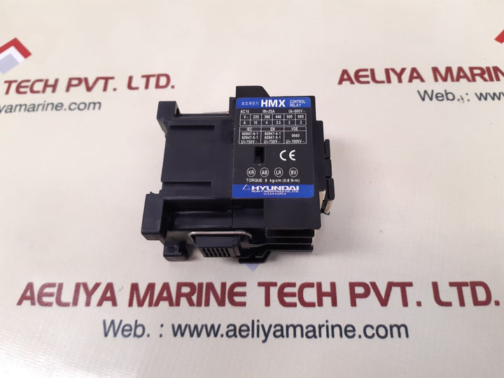Hyundai Hmx 22 Control Relay 100V/110V 50/60Hz