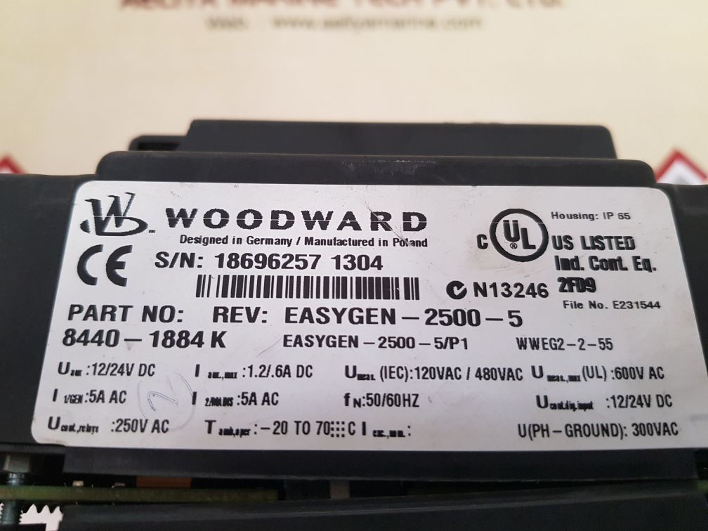 Woodward 8440-1884 K Genset Controller Easygen-2500-5
