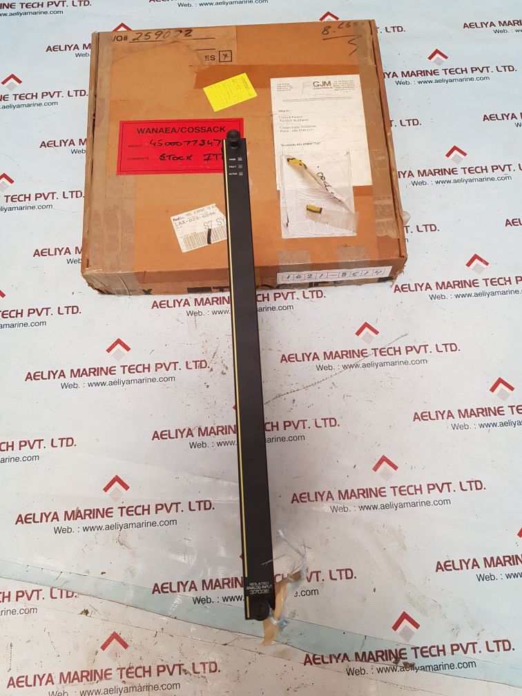 Triconex 3703E Isolated Analog Input Module 7400112-010