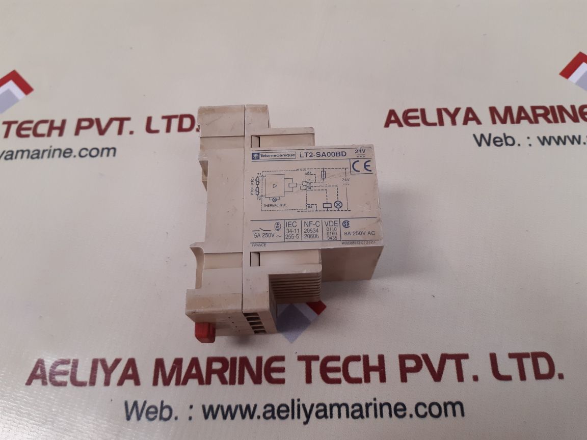 Telemecanique Lt2-sa00bd Thermal Trip 5-8a 250v Ac