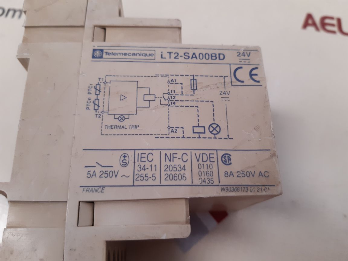 Telemecanique Lt2-sa00bd Thermal Trip 5-8a 250v Ac