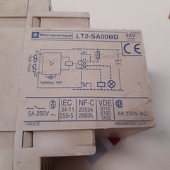 Telemecanique Lt2-sa00bd Thermal Trip 5-8a 250v Ac