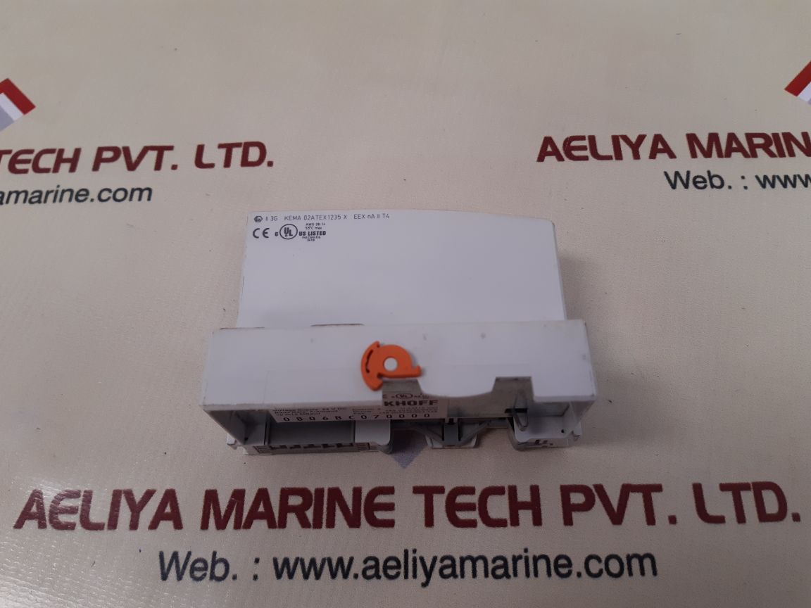 Beckhoff Bk3120 Profibus Economy Plus Bus Coupler 24V Dc Awg28-14 55C Max