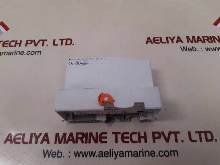 Beckhoff Bk3120 Profibus Economy Plus Bus Coupler 24V Dc Awg28-14 55C Max