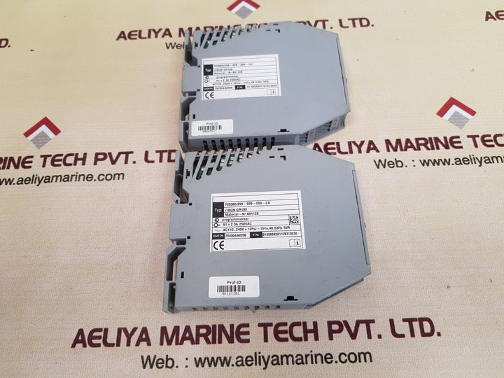 Weishaupt Itron Dr100 Programmable Microprocessor Controller