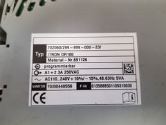 Weishaupt Itron Dr100 Programmable Microprocessor Controller