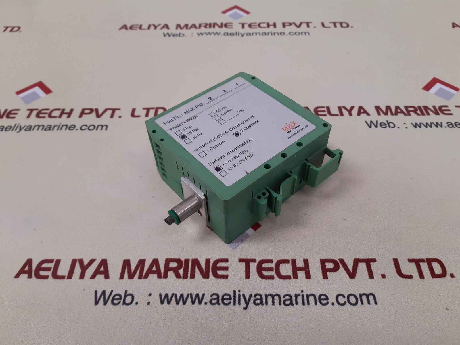 Max-tronics Max-pic-b-2-1 Relay 2 Channels 15 Psi