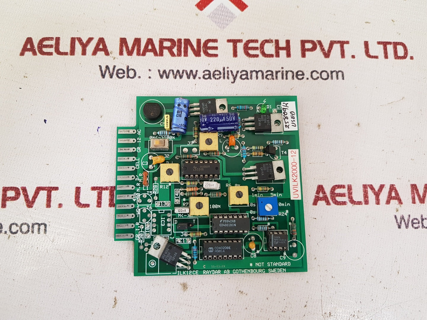 Raydar Ilk12Ce Pcb Card Uvilk2000-12