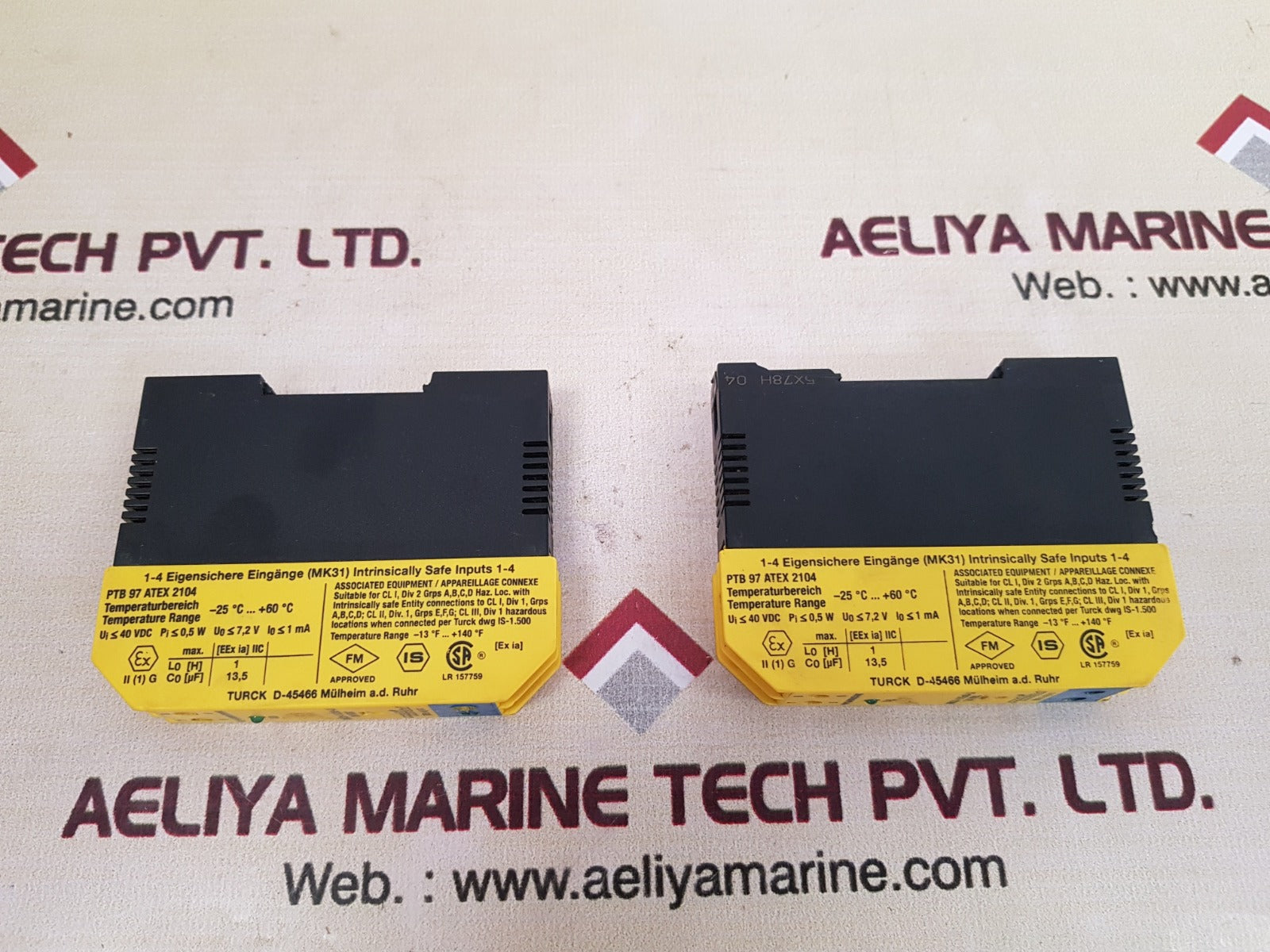Turck Mk31-11Ex0-li/24Vdc Multi Module Analog Signal Transmitter 19-29Vdc