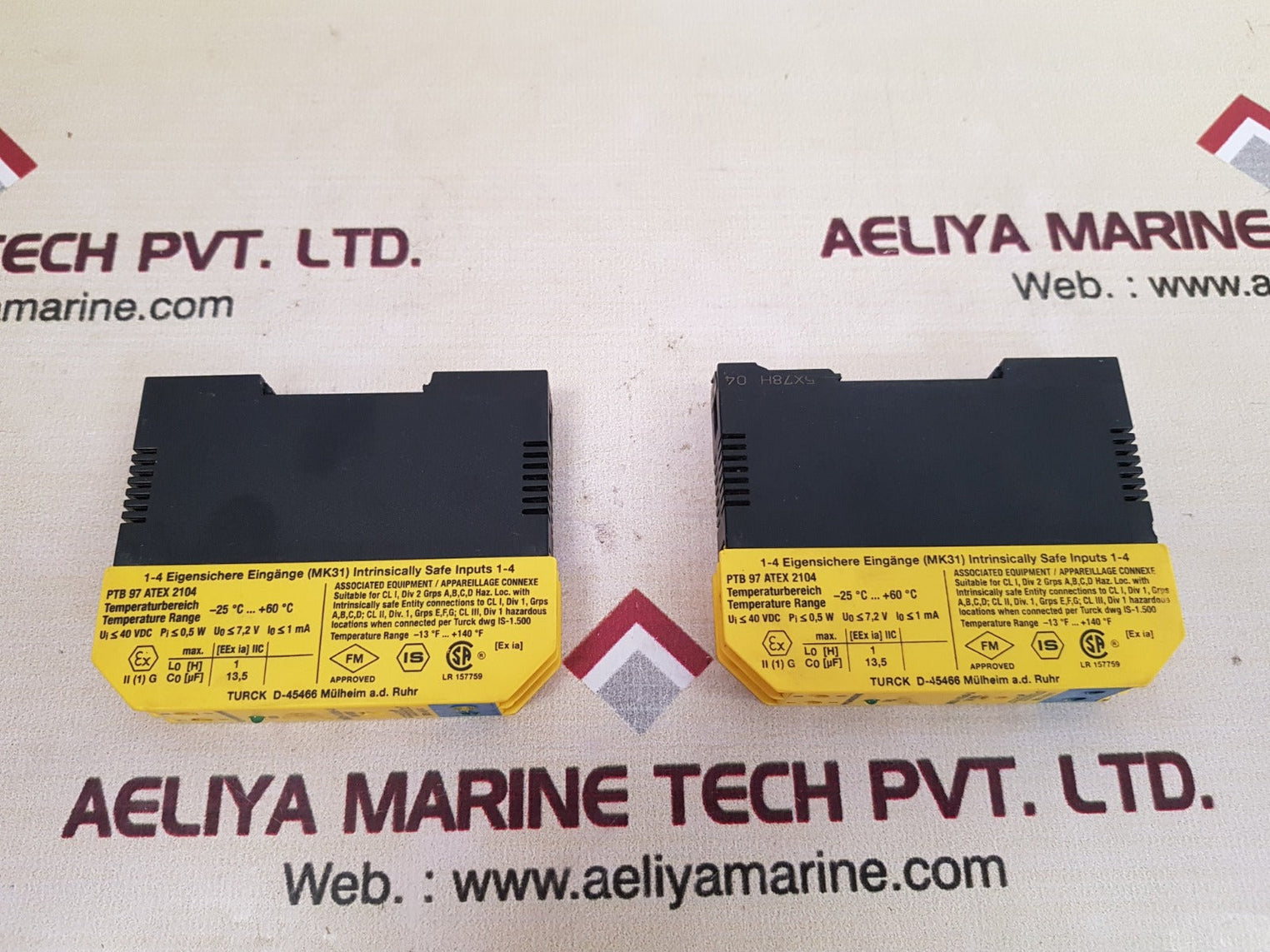Turck Mk31-11Ex0-li/24Vdc Multi Module Analog Signal Transmitter 19-29Vdc