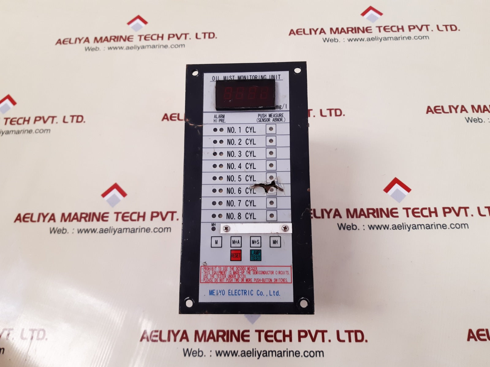 Meiyo smn-0108a oil mist monitoring unit