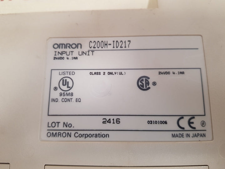 Omron C200H-id217 Input Unit